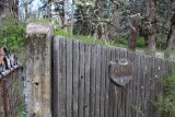 Allan Curtis<br>Cowichan Gates and Fences<br>April 2021<br>Garry Oak Preserve Gate