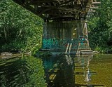 Ed Taje<br> Water Landscapes June 2021<br>Under the Bridge