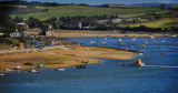 Padstow Ferry coming in to pick up passengers at Rock