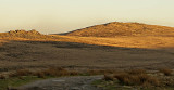 Oke Tor and Steeperton Tor as the sun sets