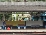 On the platform - Irinjalakuda Train station