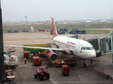 Ready for boarding at Chennai airport