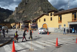 Road beside the Plaza de Armas, Ollantaytambo