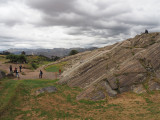 Another view of the slide at Sacsayhuaman