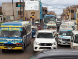 Traffic in Juliaca, Peru