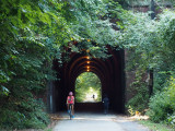 Dalecarlia tunnel on the Capital Crescent Trail