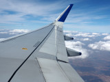 In flight on IndiGo Airlines from MAA to BLR