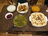 An Indian dinner