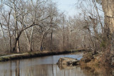 The bend in the river and canal