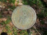 A weird Geological Survey marker