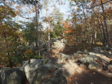 A rocky trail