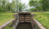 Inlet lock at Violettes Lock