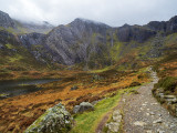 Looking into Cwm Idwal