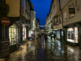 Christmas shopping in the rain