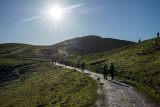 Approaching the Worcestershire Beacon