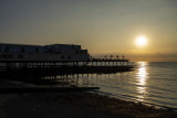 Pier evening scene