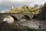 River, bridge and castle