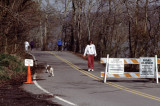 Radnor road closed sign