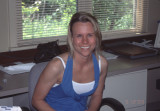Lyndy at Radnor desk