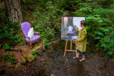 Purple Chair Portraits