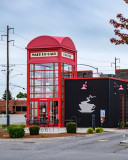 Giant British Phone Booth