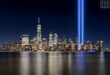 Lower Manhattan September 11th at Night
