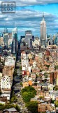 Manhattan Cityscape from SoHo - Vertical