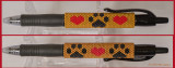 Paw Prints & Hearts Pen Sleeve #2 - sold