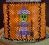 Halloween Witch Tea Light Wrap