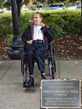 Retired Senator Bob Dole at the WWII Memorial