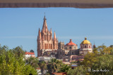 De la terrasse de lInstitut Allende, vue de la Parroquia de San Miguel Arcangel