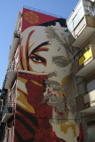 Senhora da Glria Street, Shepard Fairey, Vhils 2017