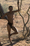 Bushman, Kalahari Desert, Namibia