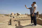 Yazd, Old Town, view from Art Cafe