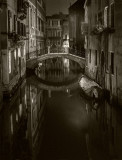 Venice Canal at Night 