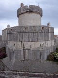 The Minceta Tower (1463) is the highest point on the walls of Dubrovnik