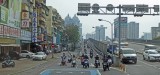 Motorscooter lanes in Kaohsiung, Taiwan