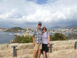 View of Bodrum from the top of the Bodrum Castle