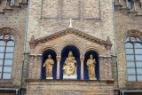 Statues on the Church of St Peter and Paul in Potsdam, Germany