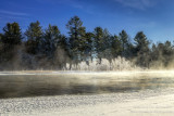 Chippewa river, hoar frost