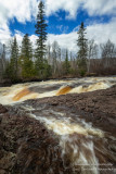 Temperance River, spring