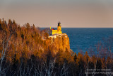 Split Rock lighthouse, sunset