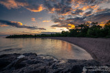 Sunset mood, north shore