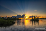 Sunset at the Chippewa Flowage, July 2020, 1