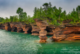 Sea caves, Devils Island 2