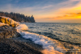 Sunrise at Split Rock lighthouse