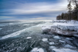 Icy shoreline, Madeline Island 7