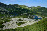 Looking down Green Gasienicowa Valley from Small Koscielec, Tatra NP