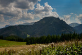 View from Jaworzyna Glade towards Kominiarski Peak 1829m, Tatra NP