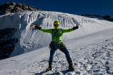Myself on Gran Paradiso glacier